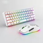 Wireless keyboards and mouse kwhite gaming